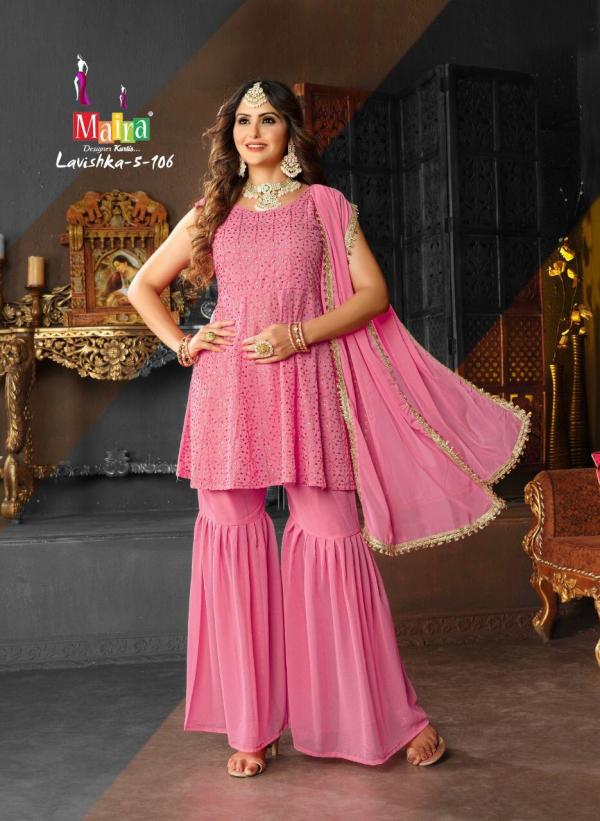 Maira Lavisha Vol 5 Georgette Designer Readymade Suit